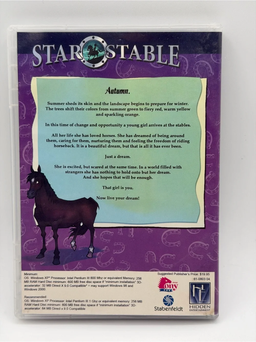 Star Stable: The Autumn Riders PC CD-ROM Interactive Horsemanship Game
